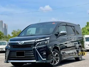 2018 Toyota Voxy 2.0 ZS Kirameki Edition MPV Facelift Model / Dual Power  Sliding Door / 360 Reverse Camera / Push Start / Pre-Crash / Land Keep Assit