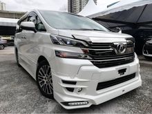 TOYOTA VELLFIRE TRD Body Kit, TRD Exhaust (2.7k/Monthly)(Holiday Tax With Promo)(#6709)
