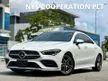 Recon 2020 Mercedes Benz CLA200D 2.0 Diesel AMG Line Coupe Executive Unregistered
