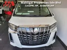 2019 Toyota Alphard 2.5S C-Package, Japan Grade 4.5 A, Japan Original Mileage 25,900 km, Alpine Navigation & Monitor, 1 Camera, Twin Moon Roof