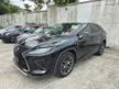 Recon 2020 Lexus RX300 2.0 F Sport/FACELIFT/RED SEAT/4 EYES LED LIGHT/360CAMERA/PANAROMIC ROOF/BSM/HUD/REAR SEAT WITH ELECTRIC/UNREG20