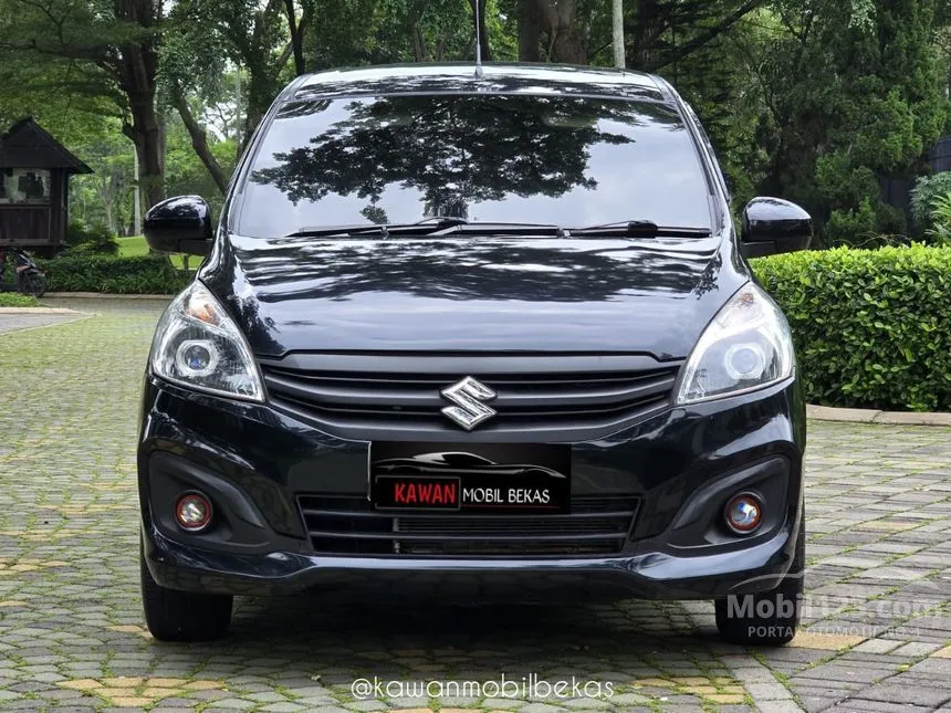 Jual Mobil Suzuki Ertiga 2015 GL 1.4 di Banten Automatic MPV Hitam Rp 127.000.000