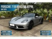 2025 Porsche 718 2.0 Boxster Convertible (Good Deals DP Minim Very Low ODO Like NEW)