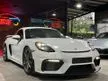 Recon 2021 Porsche 718 4.0 Cayman GT4 Coupe PDK*ONLY 5000KM DONE*FULL BUCKET SEATS*CLUB SPORT PACK*ROLL CAGE