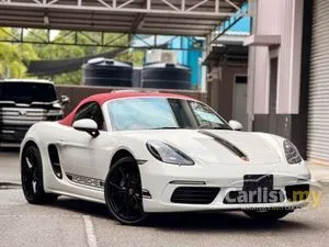 2023 Porsche 718 2.0 Boxster Convertible Red Top, Style Edition, Red Interior, 718 Spyder Wheels, Sport Chrono Package, Sport Tailpipe, ACC, PDLS