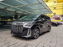 2018 Toyota Alphard 3.5 SC PACKAGE FACELIFT FULLY LOADED UNREG