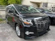 2017 Toyota Alphard 2.5 (A) S UNREGISTER MPV