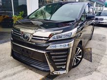 2018 Toyota Vellfire 2.5 ZG Edition