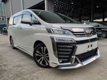 CHEAPEST 2018 Toyota Vellfire 3.5 ZG SUNROOF 3LED DIM MODELLISTA BODYKIT OFFER UNREG