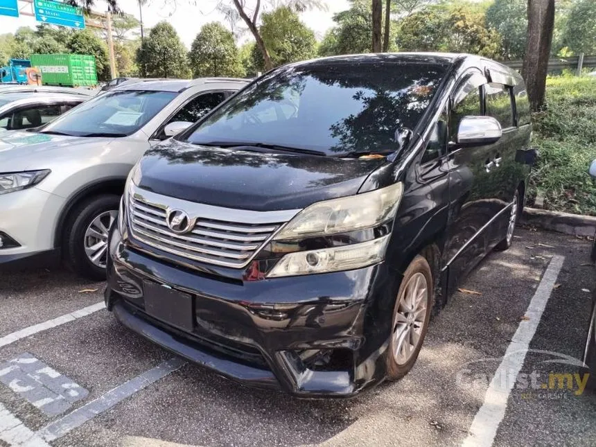 2011 Toyota Vellfire Z MPV