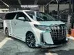 Recon 2022 UNREG Toyota Alphard 2.5 (A) S C Package MPV NEW FACELIFT MODELISTA BODYKIT SUNROOF MOONROOF PILOT SEAT 7 SEATER 17 SPEAKER JBL SOUND SYSTEM