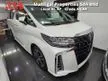 Recon 2021 Toyota Alphard 2.5 S C Package, Twin Moon Roof, 4 Cameras, JBL System, 2 TVs, Japan Grade 5A, Original Mileage 16,800 km only.