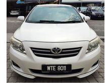 2009 Toyota Corolla Altis 1.8 G Sporty # PROMO SIAP OTR # FULL SERVICE RECORD # ONE OWNER