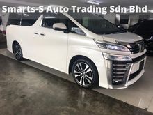 2018 Toyota Vellfire 2.5ZG EDITION MPV (MORE UNIT) (9 YEAR LOAN) (100% REFUND)
