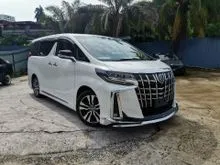 2022 Toyota Alphard 2.5 SC (A) SUNROOF ORIGIAL MODELISTA BODYKIT DIGITAL INNER MIRROR BLIND SPOT JAPAN SPEC GRADE 4.5/A UNREGS