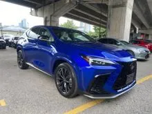 2023 Lexus NX 350 2.4 F Sport 5A GRADE 6 YEARS WARRANTY