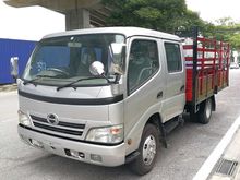 Hino double cab wooden cargo /3tan crew cab /Isuzu crew cab /Toyota dyna double cab/ Fuso double cab/ Bdm7500kg /body length 12ft/14ft/16ft /bdm7500kg
