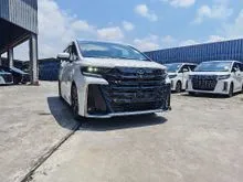 2024 Toyota Vellfire 2.4 Z PREMIUM Adv Park, HUD, R/Monitor, Moonroof, 4 Cam, DIM, BSM