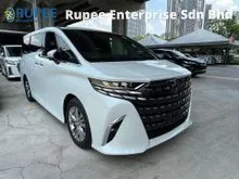 2025 Toyota Alphard 2.5 Z MPV JBL ROOF MONITOR EDITION HUD DIM BSM 360 CAMERA 6A CAR CONDITION