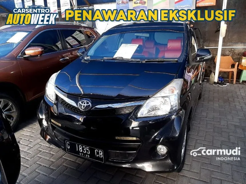 Jual Mobil Toyota Avanza 2015 Veloz 1.5 di Yogyakarta Manual MPV Hitam Rp 155.000.000