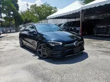 2021 Mercedes-Benz AMG CLA35 2.0 4MATIC Premium Plus Coupe/Red Black Interior/Panroof/HUD/360 Cam/Unregister