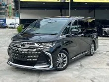 2024 Toyota Alphard 2.5 Z 7-Seater MPV 4.5A / DIM / SIDE STEP / SUNROOF / HUD / AUTO PARKING