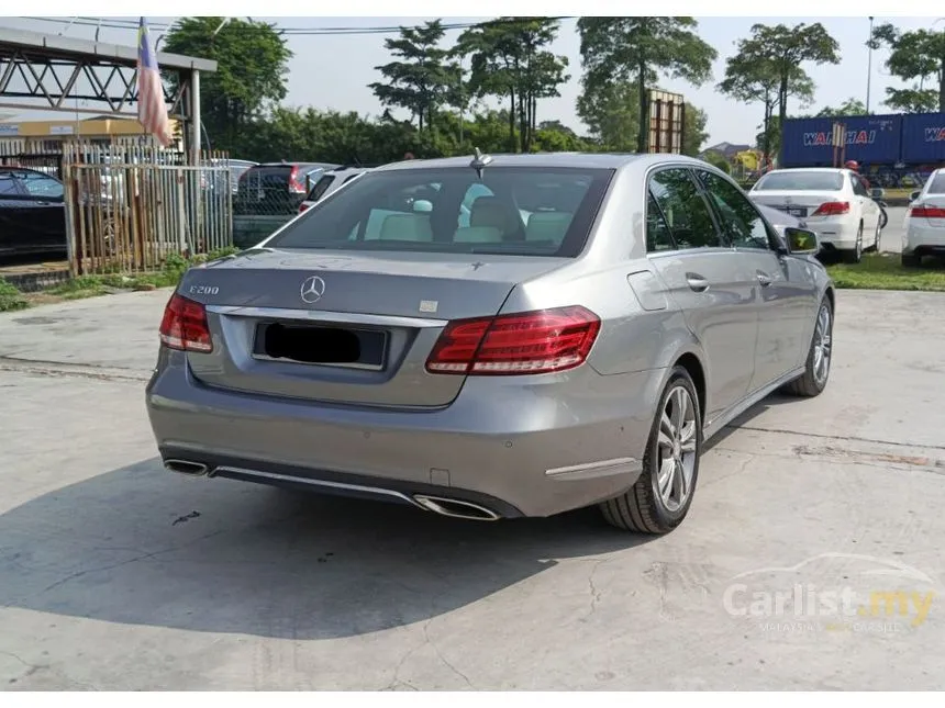 2013 Mercedes-Benz E200 Avantgarde Sedan