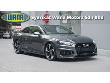 2018 Audi RS5 2.9 Coupe (Sunroof + 4Camera + Miltek Exhaust) Unreg