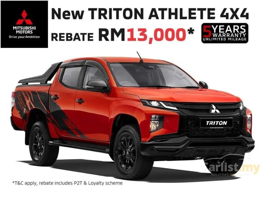2023 Mitsubishi Triton VGT Athlete Dual Cab Pickup Truck