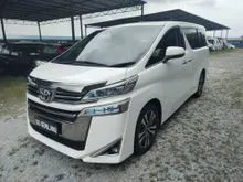 2018 Toyota Vellfire 2.5 ZG (Ori ZG) New Car Import , Full service Record , MPV