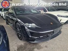 2023 Porsche Taycan 0.0 Sedan SPORT CHRONO PERFORMANCE BATTERY PLUS PANORAMIC ROOF 360 CAM 5 YEARS WARRANTY BATTERY AND ON BOARD CHARGER INC SST UNREG