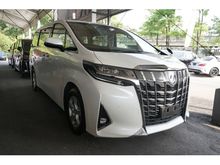 2018 Toyota Alphard 2.5 G X (A) -UNREG-