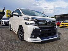 2016 TOYOTA VELLFIRE 2.5 ZG JBL 4CAM MODELLISTA BODYKIT SUNDROOF