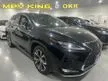 Recon 2020 Lexus RX300 2.0 VERSION L SUV 5A AUCTION REPORT [9K MILEAGE JUST ARRIVED, PANORAMIC ROOF, REAR POWER SEAT ,HUD, BSM ,360 CAMERA] WORTH IT