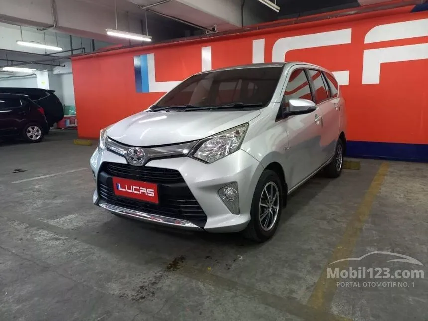 Jual Mobil Toyota Calya 2018 G 1.2 di DKI Jakarta Automatic MPV Silver Rp 120.000.000