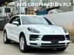Recon 2020 Porsche Macan 2.0 Turbo Estate AWD Unregistered Surround View Camera Porsche Dynamic Lighting System Red Full Leather Seat
