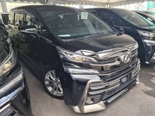 2016 Toyota Vellfire 2.5 Z Golden Eyes AERO KITS UNREG APLINE