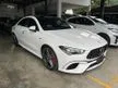 Recon 2021 MERCEDES BENZ CLA45s 2.0 AMG 4 MATIC + 4WD PERFORMANCE (JAPAN) HARI RAYA BIG SALES *READY STOCK NOW COME & VIEW BEFORE LUXURY TAX