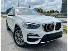 2020 BMW X3 2.0 xDrive30i M Sport SUV  *GUARANTEE SUPER NICE CAR WARRANTY BY BMW MALAYSIA AND FREE SERVICE