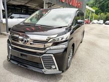 2016 Toyota Vellfire 2.5 ZG Sunroof