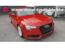2012 Audi A5 2.0 TFSI Quattro S Line Hatchback UNREG