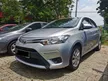 Used 2016 Toyota Vios 1.5 J Sedan Free Warranty