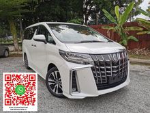 2018 Toyota Alphard 2.5 G S C Package MPV FULL SPEC