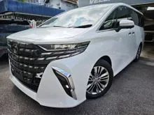 2024 Toyota Alphard 2.5 Z 5A FULLLY LOADED UNREG 4CAM DIM BSM SUNROOF DRL UNREG