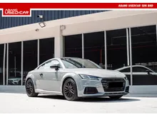 Audi TT 2.0 TFSI Coupe SPORT RIM PADDLE SHIFTER LEATHER ALCANTARA SEAT COUPE SILHOUETTE TURBINE AIR VENT 2 DOOR REAR SPOILER FLAT BOTTOM STEERING