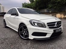 2013/18 Mercedes-Benz A180 1.6 AMG Hatchback ** LADY CAREFUL OWNER... FULL SERVICE RECORD... LOW MLG... 45K KM ONLY... ACCIDENT FREE... CLEAN INTERIOR... MUST VIEW **