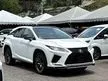 Recon [ PRICE NO TIPU2 ] 2020 Lexus RX300 2.0 F Sport SUV / 4WD / PANROOF / 360 CAMERA / RED LEATHER / HUD / BSM / 3EYE LED / LOW MILEAGE / 5A
