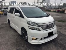 Toyota Vellfire 3.5 VL (A) FREE ROAD TAX 2 POWER DOOR POWR BOOT NO GST FREE CAR WARRANTY