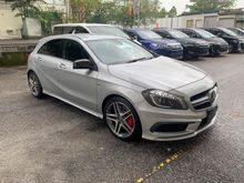 2015 Mercedes-Benz A45 AMG 2.0 MATIC SOLUVENT SILVER 360 HP HOT HATCH LIMITED UNITS SST OFFER CALL NOW FOR BEST DEAL