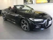 UNREG Recond 2024 BMW 420i Cabriolet M-Sport 2.0L, with Grade 4.5B & 7K Mileage [ INCOMING STOCK ]